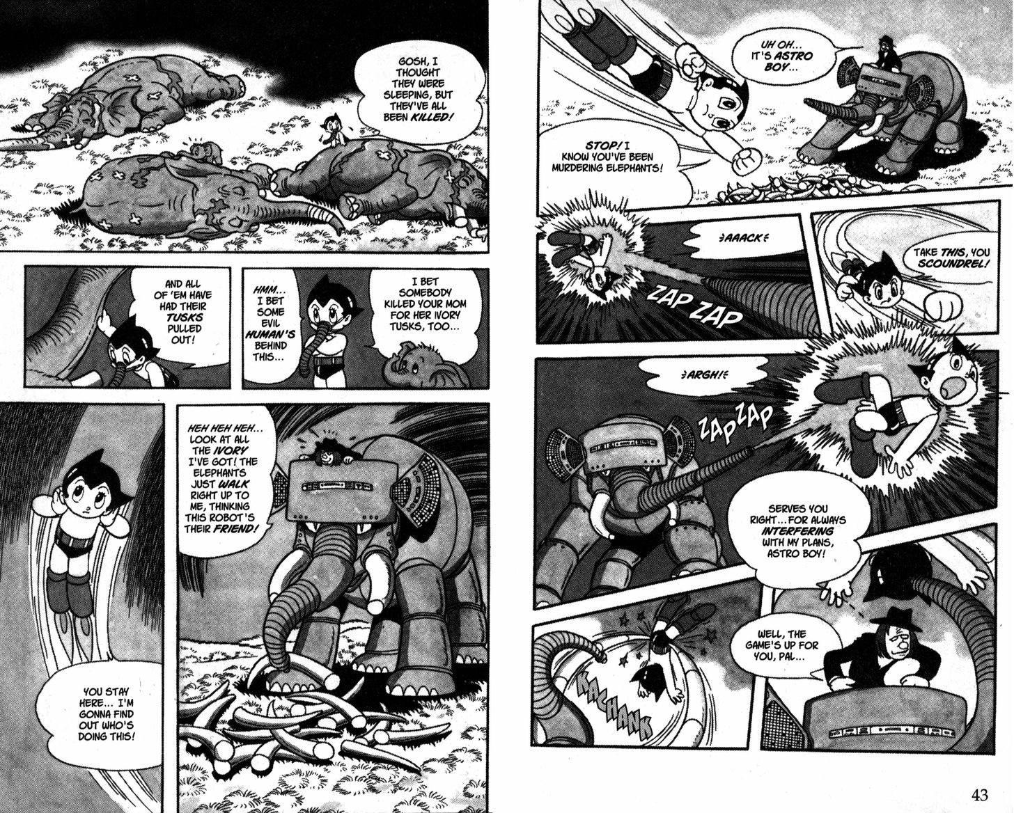 Astro Boy Chapter 86 page 4 - Chapter 86 : Pula, the Baby Elephant