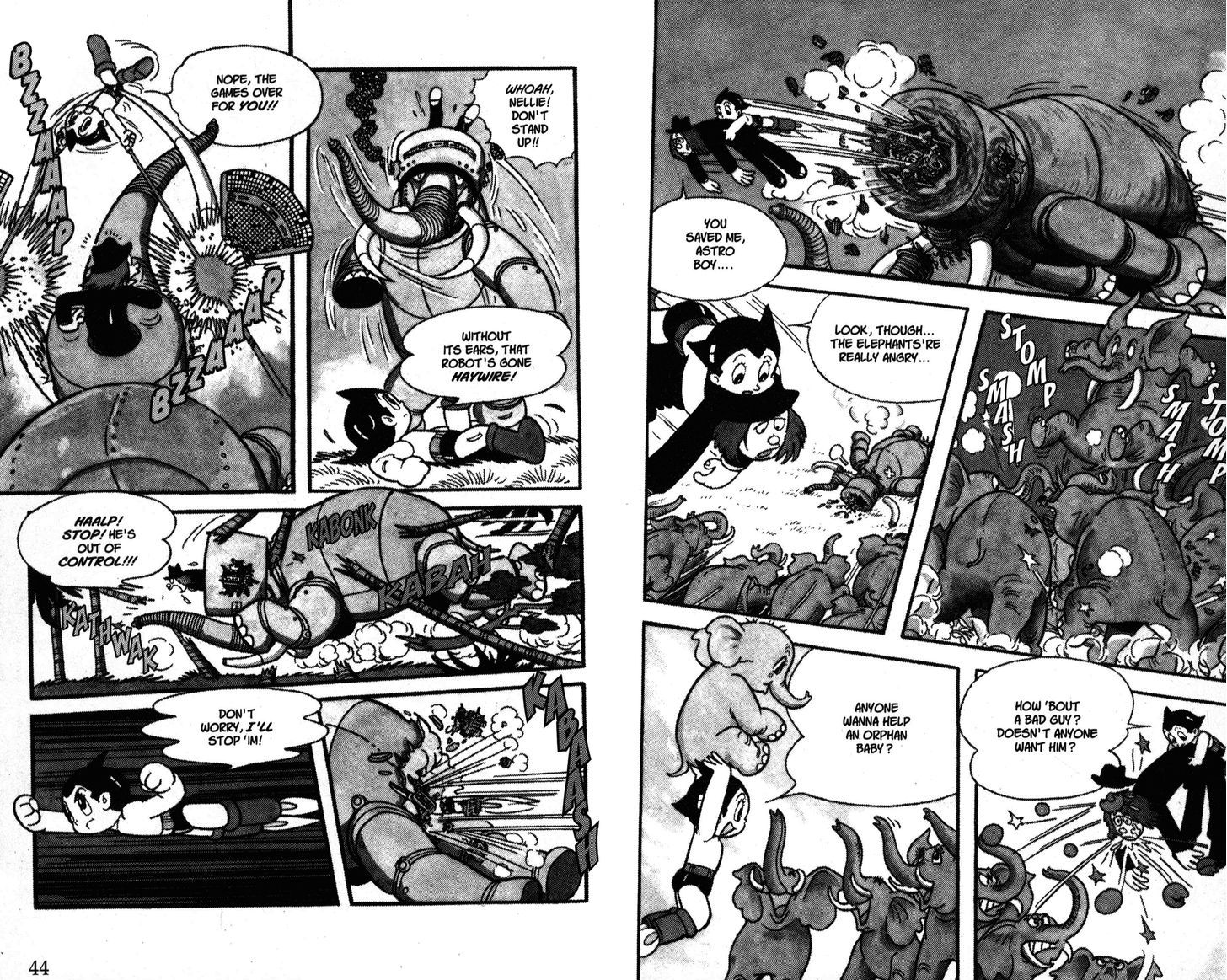 Astro Boy Chapter 86 page 5 - Chapter 86 : Pula, the Baby Elephant
