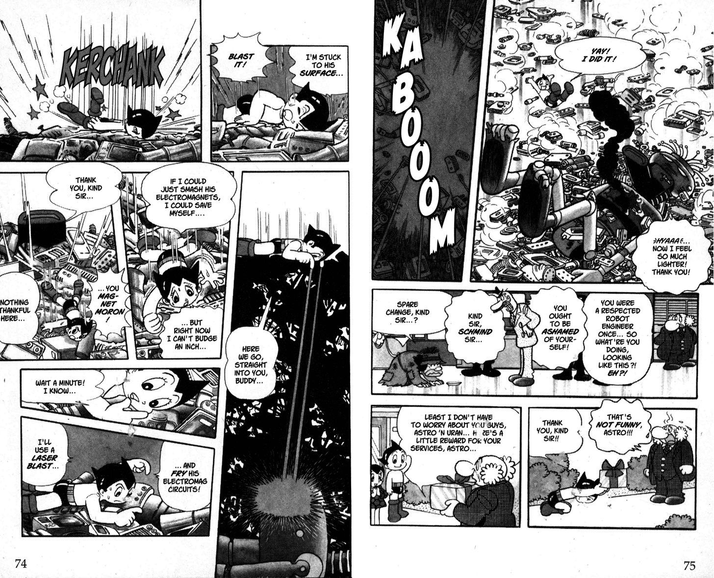 Astro Boy Chapter 89 page 5 - Chapter 89 : The Magnet Robot