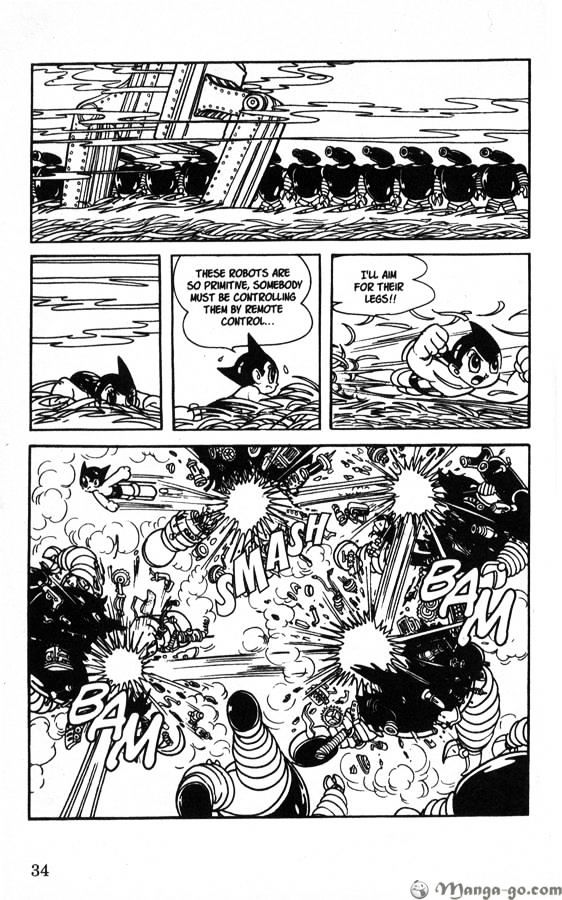 Astro Boy Chapter 9 page 32 - Chapter 9 : Robot Land