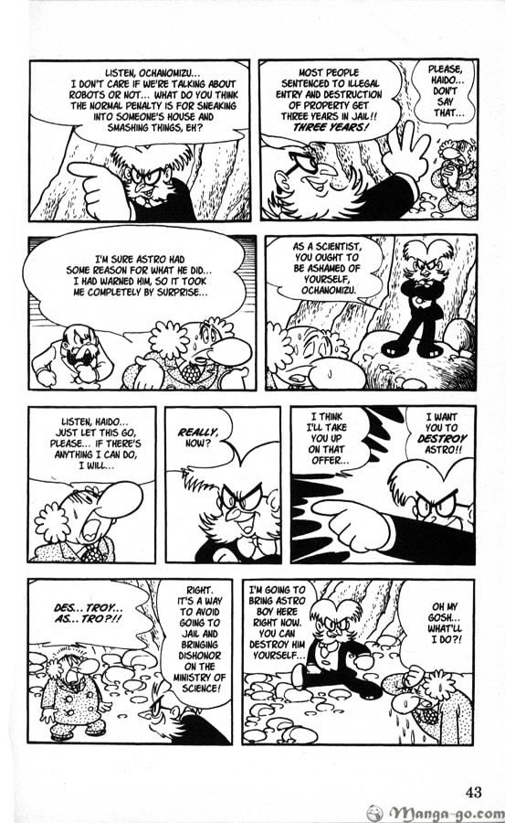 Astro Boy Chapter 9 page 41 - Chapter 9 : Robot Land