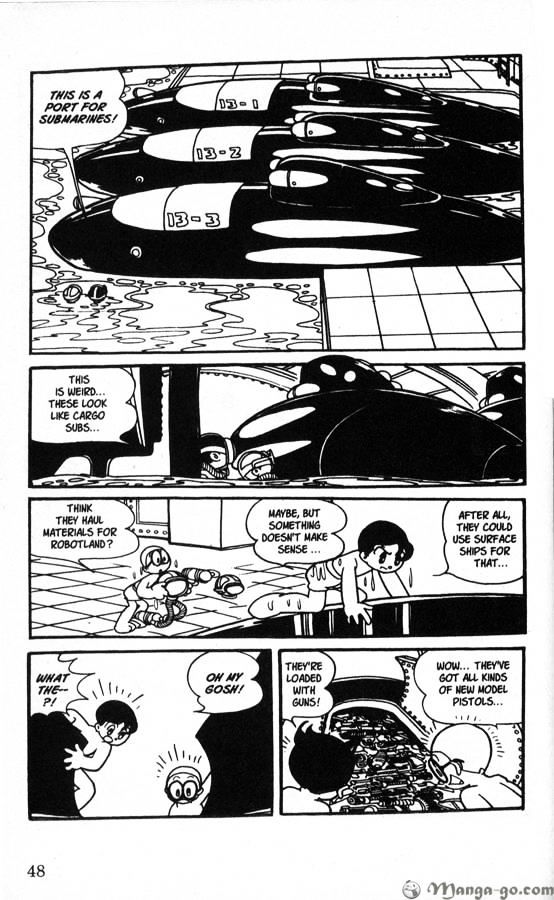 Astro Boy Chapter 9 page 46 - Chapter 9 : Robot Land
