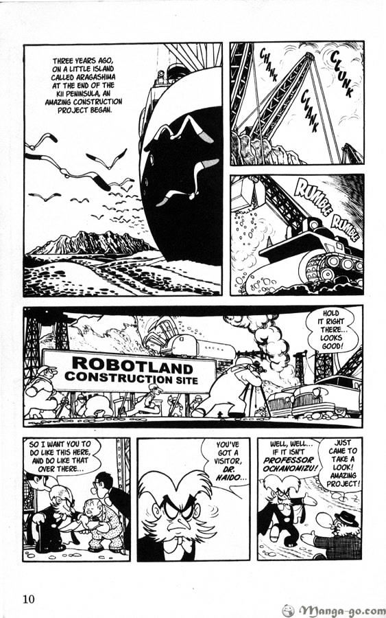Astro Boy Chapter 9 page 8 - Chapter 9 : Robot Land
