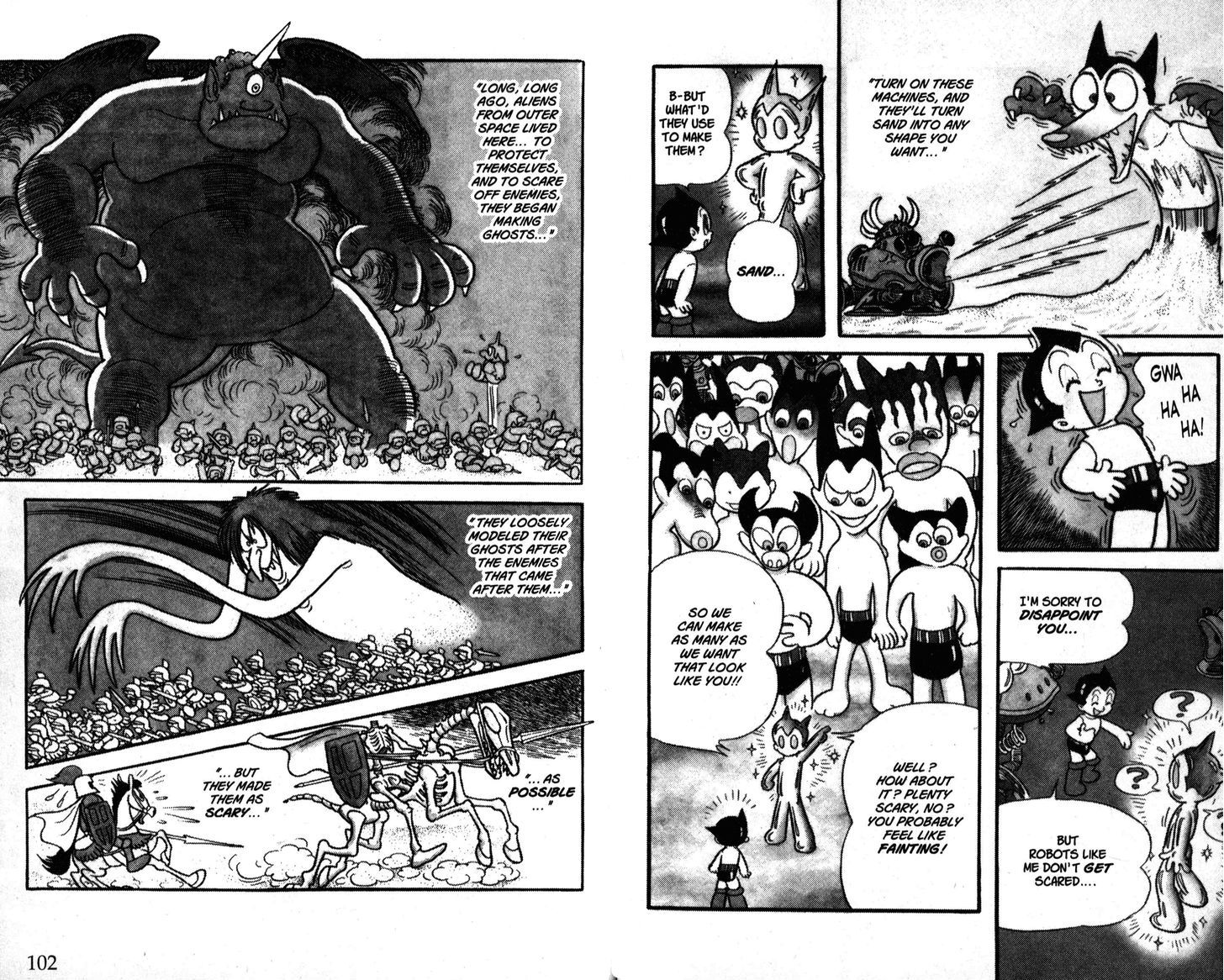 Astro Boy Chapter 92 page 4 - Chapter 92 : Ghosts in the Desert