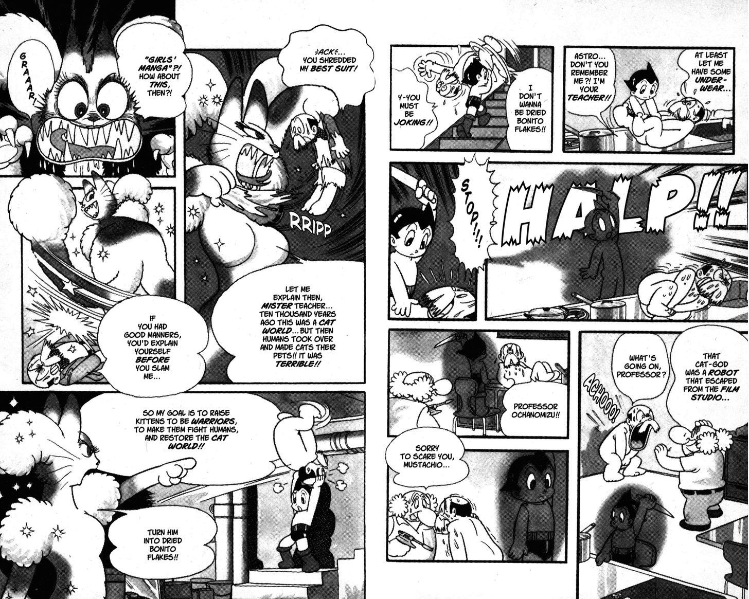 Astro Boy Chapter 95 page 4 - Chapter 95 : A Feline Guardian Diety