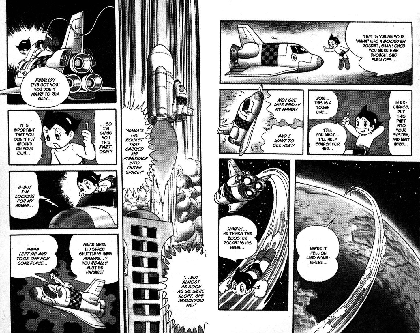 Astro Boy Chapter 96 page 4 - Chapter 96 : The Space Shuttle