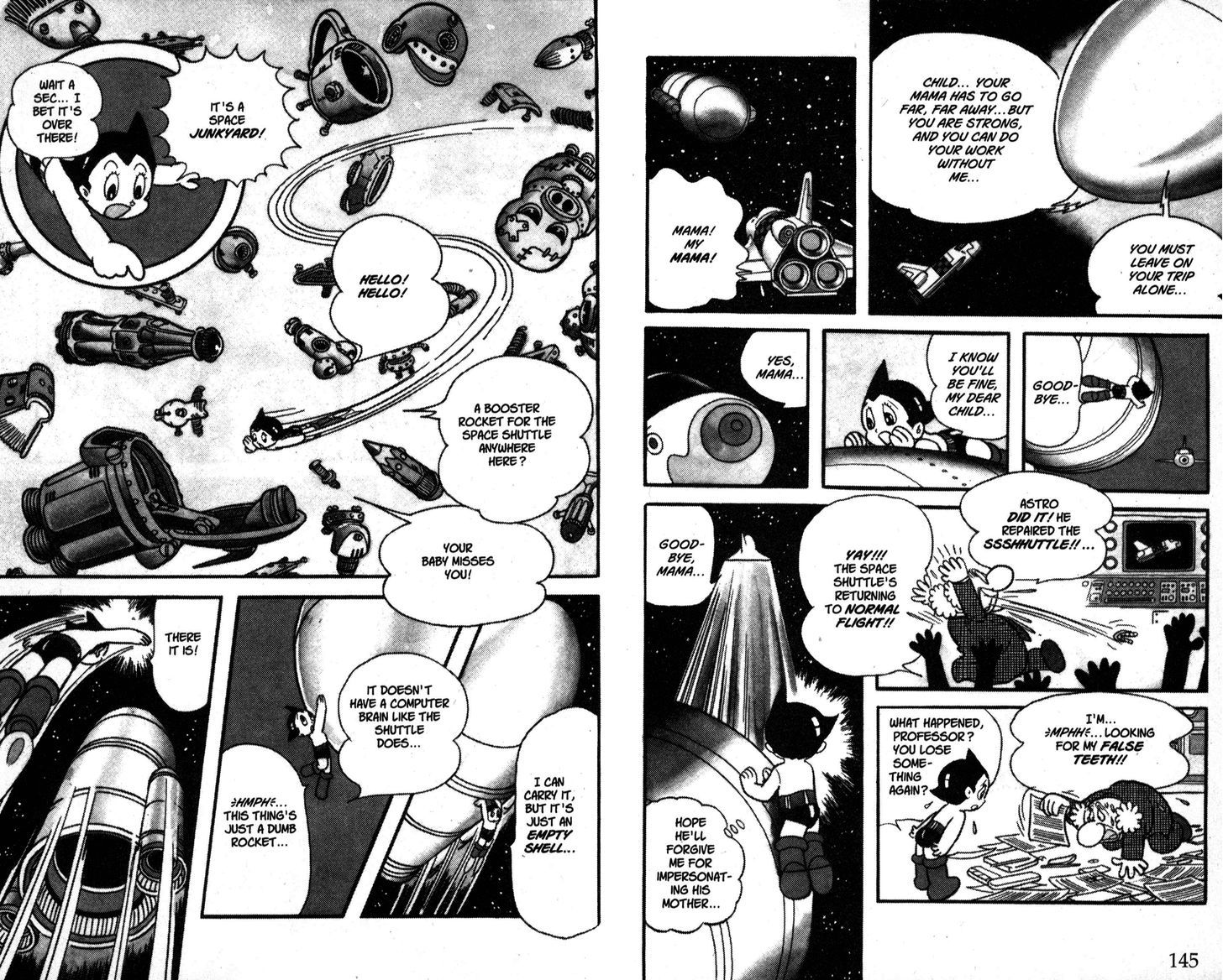 Astro Boy Chapter 96 page 5 - Chapter 96 : The Space Shuttle