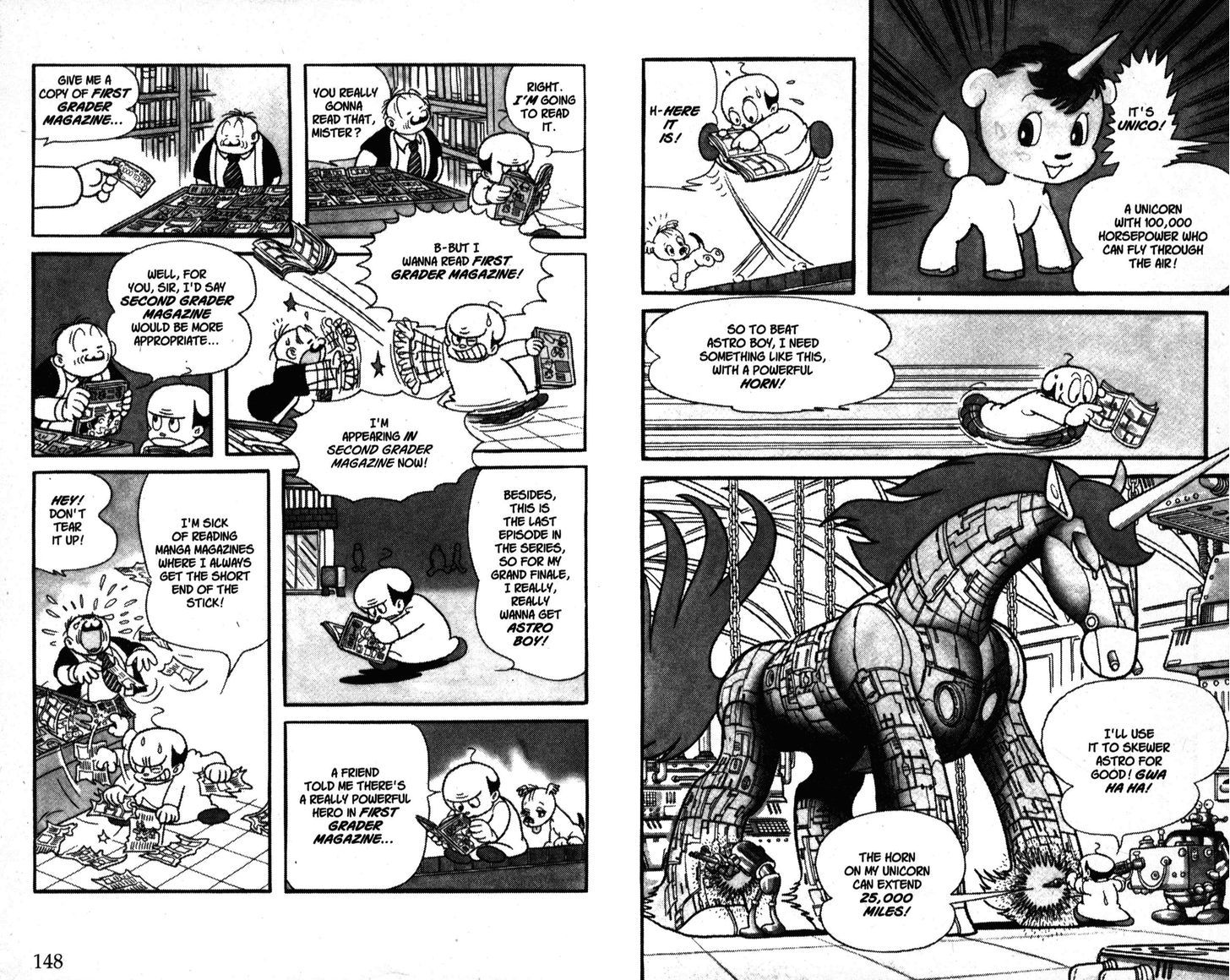 Astro Boy Chapter 97 page 2 - Chapter 97 : Showdown on Mt Fuji