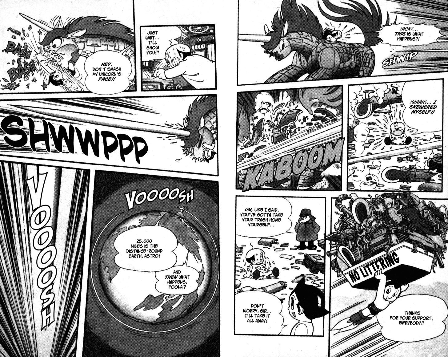 Astro Boy Chapter 97 page 5 - Chapter 97 : Showdown on Mt Fuji