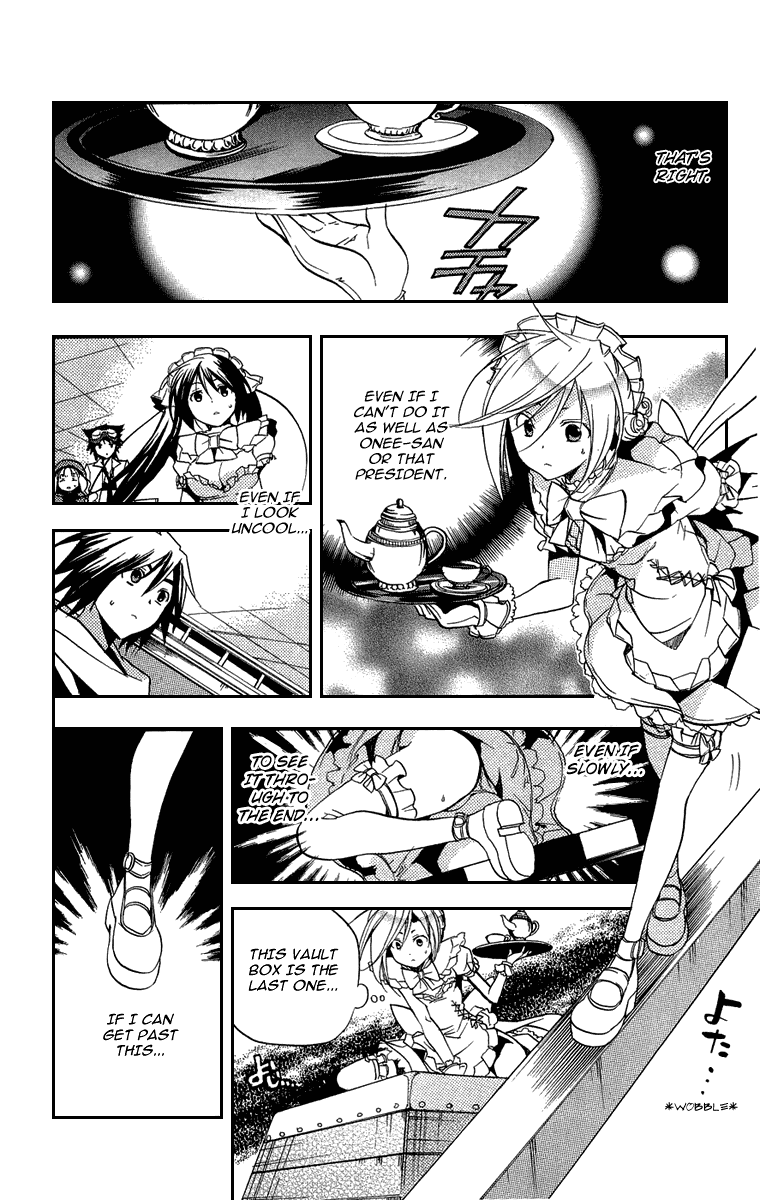 Asu no Yoichi! Chapter 18 page 35 - Chapter 18: Karasuma White Maid Team