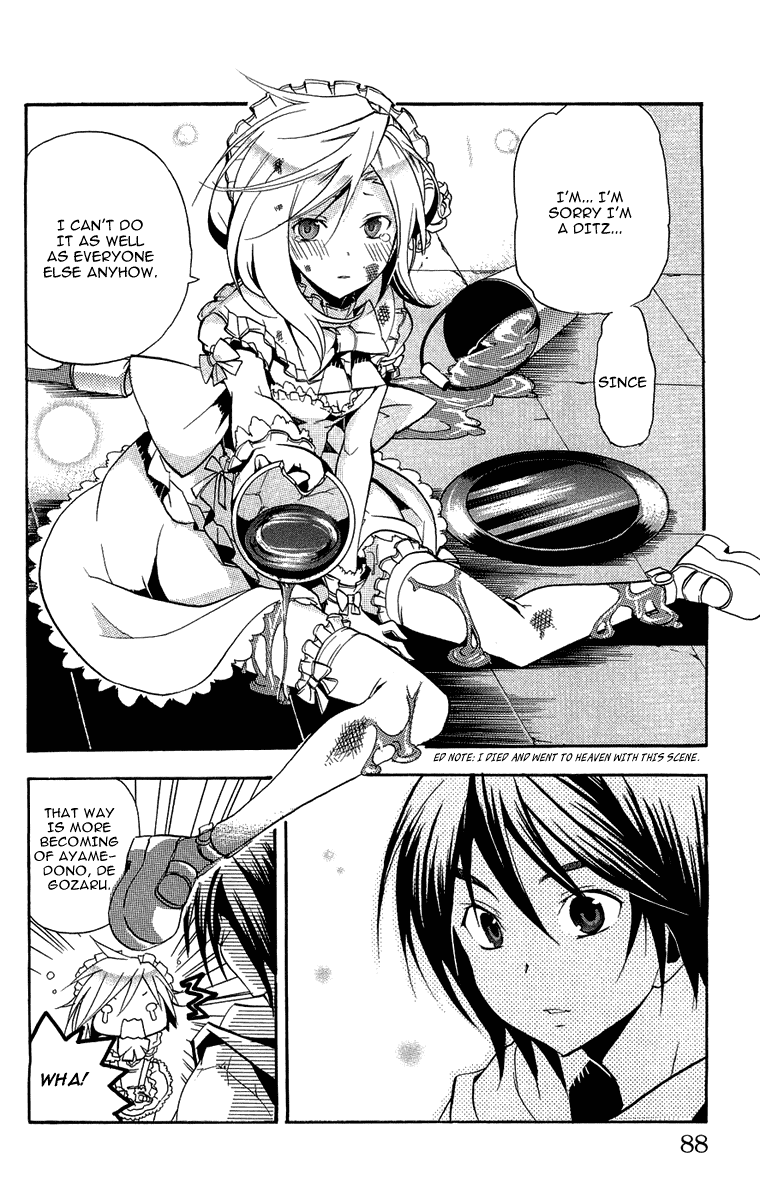 Asu no Yoichi! Chapter 18 page 38 - Chapter 18: Karasuma White Maid Team