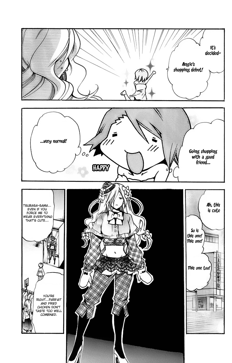 Asu no Yoichi! Chapter 32 page 10 - Chapter 32: Takatsukasa Angela's Transformation!