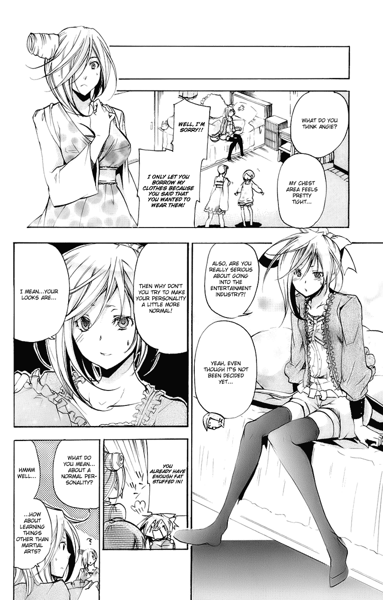 Asu no Yoichi! Chapter 32 page 11 - Chapter 32: Takatsukasa Angela's Transformation!