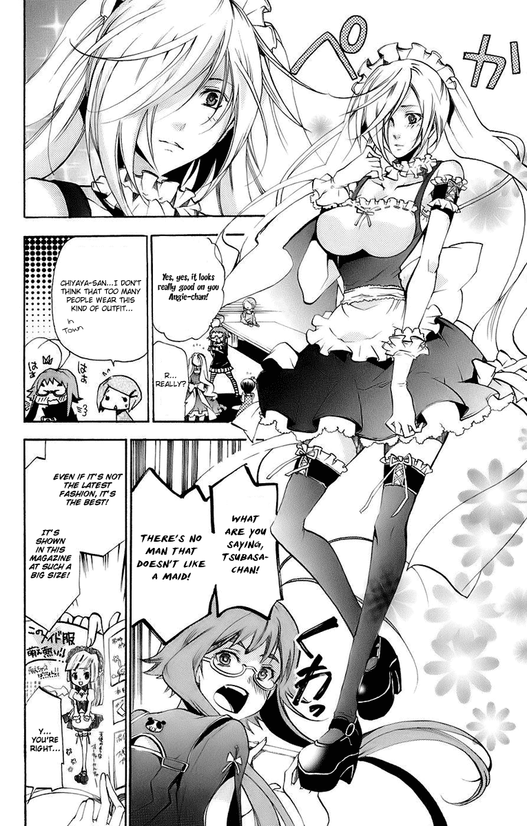 Asu no Yoichi! Chapter 32 page 13 - Chapter 32: Takatsukasa Angela's Transformation!