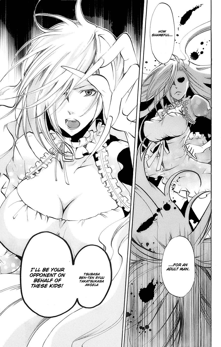 Asu no Yoichi! Chapter 32 page 32 - Chapter 32: Takatsukasa Angela's Transformation!