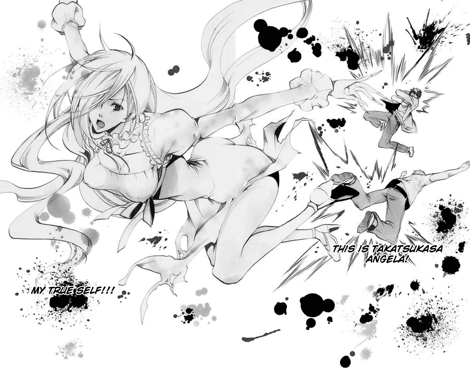 Asu no Yoichi! Chapter 32 page 35 - Chapter 32: Takatsukasa Angela's Transformation!