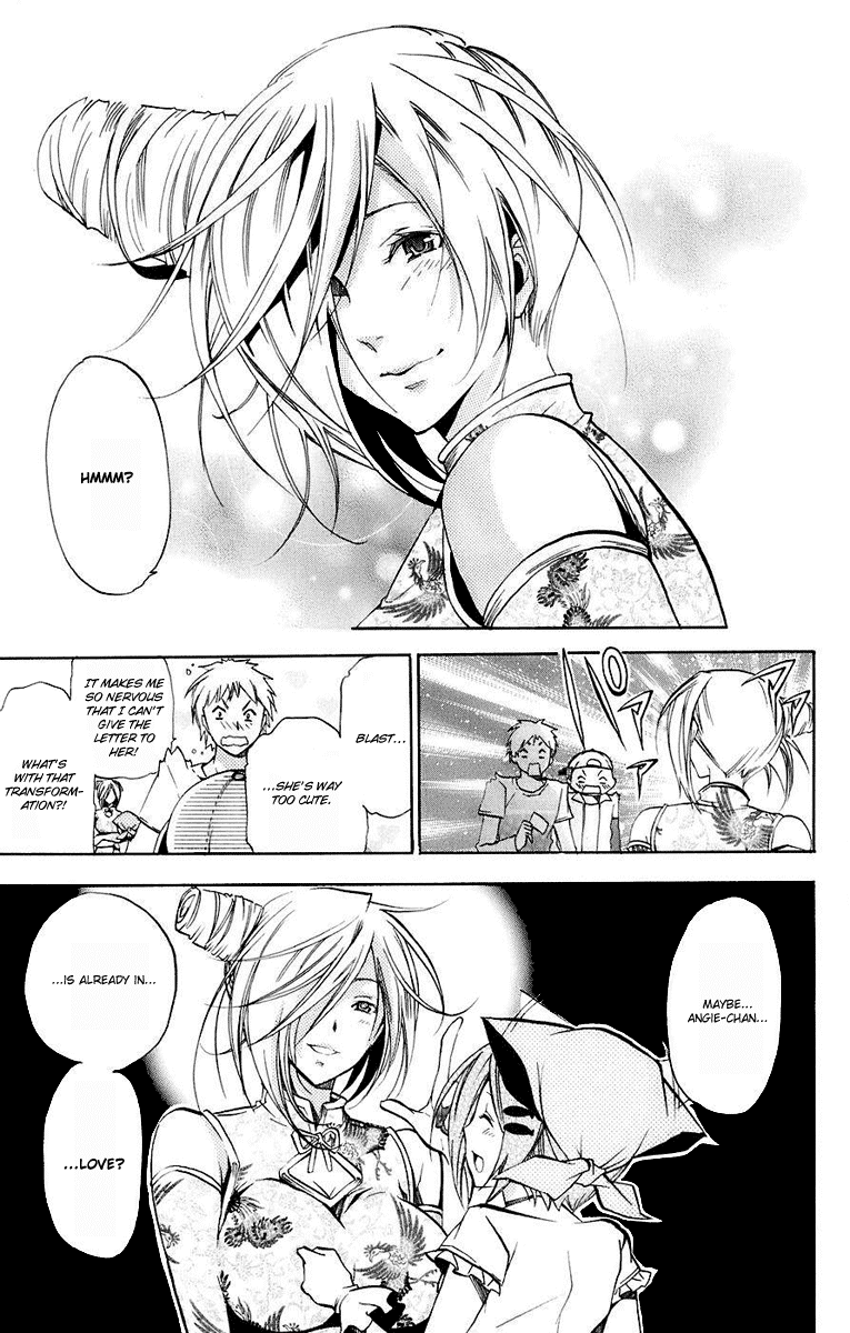 Asu no Yoichi! Chapter 32 page 4 - Chapter 32: Takatsukasa Angela's Transformation!