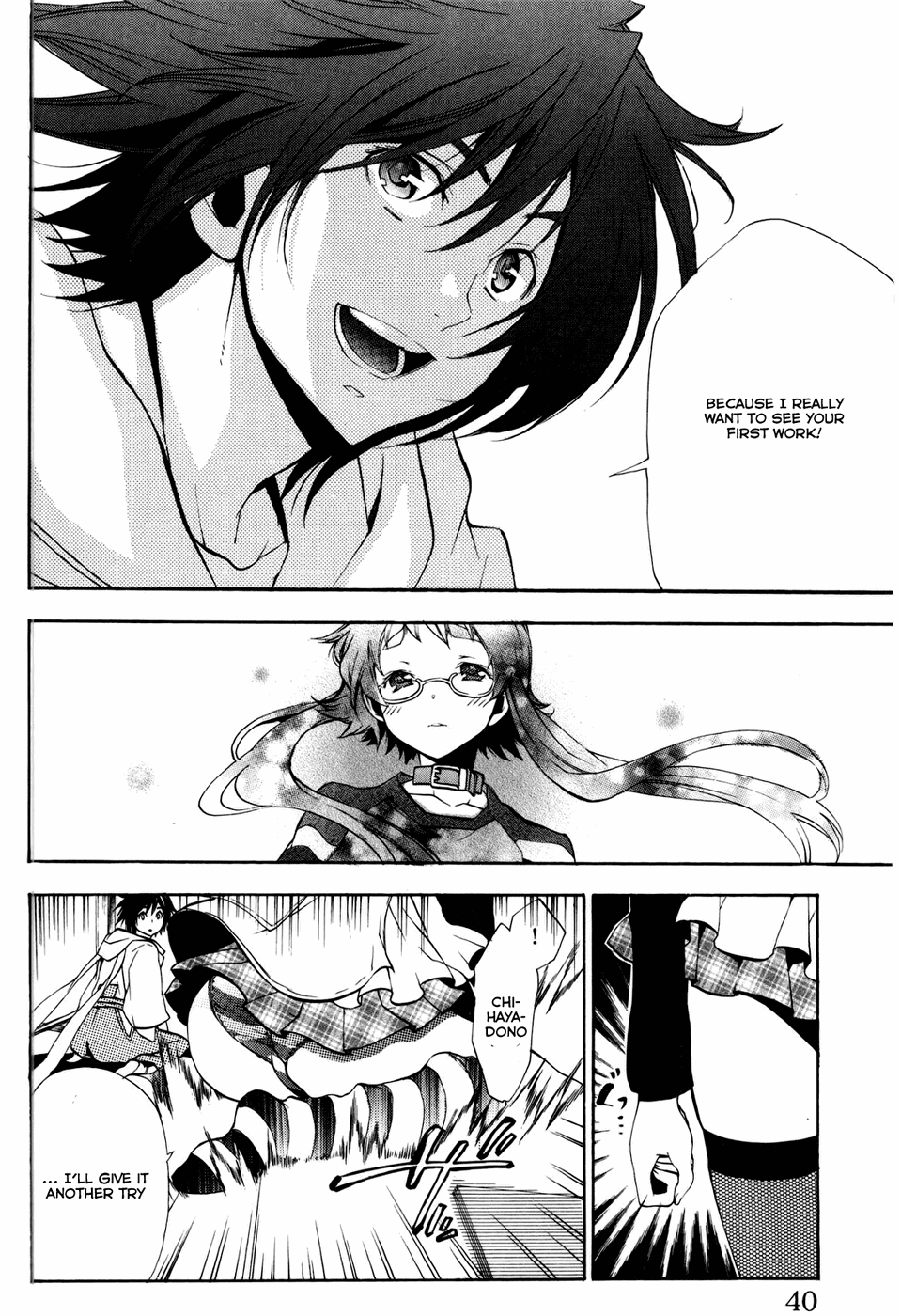 Asu no Yoichi! Chapter 47 page 38 - Chapter 47: The Amazing Chihaya 4