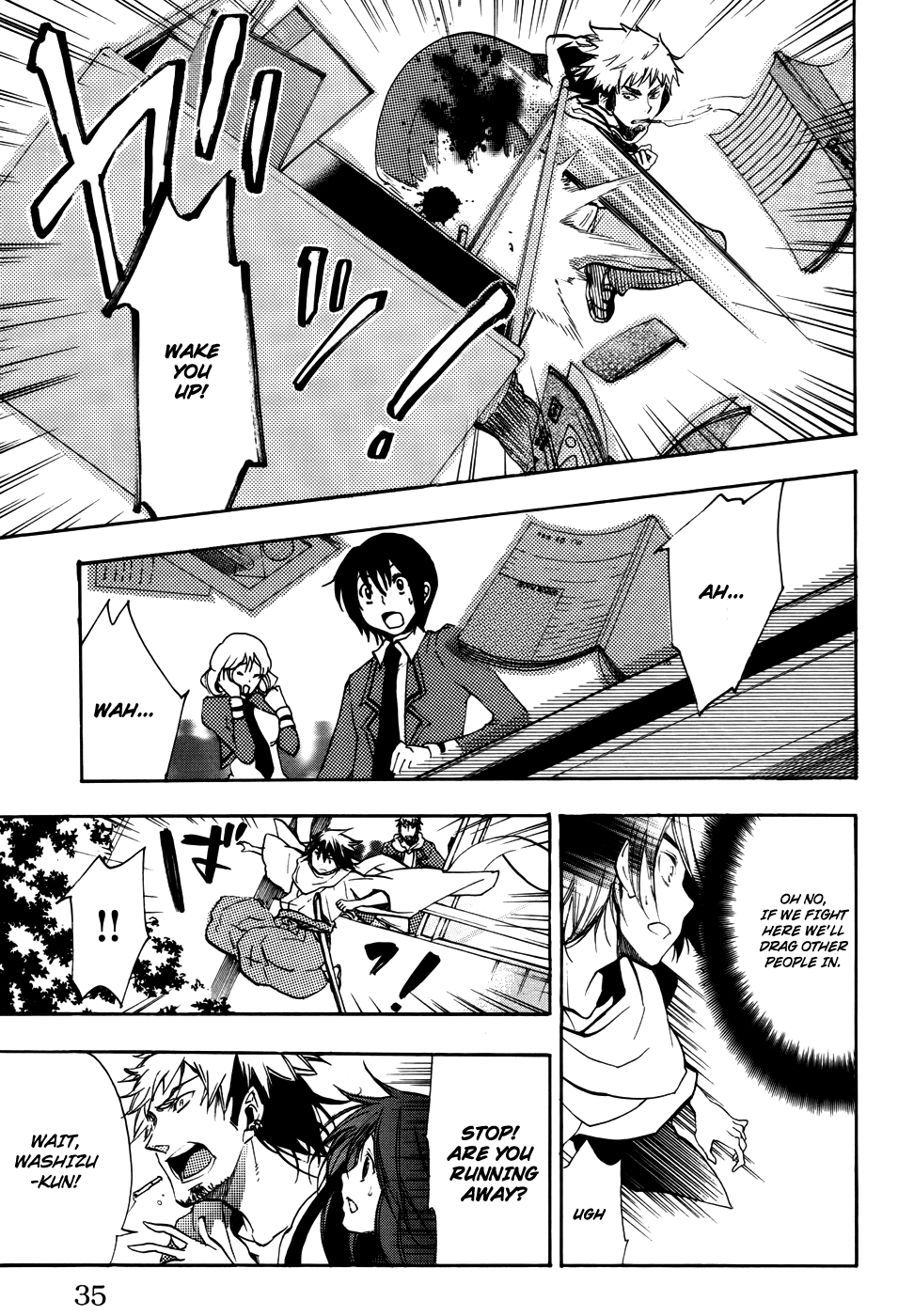 Asu no Yoichi! Chapter 51 page 36 - Chapter 51: Cigarettes and Juice Boxes