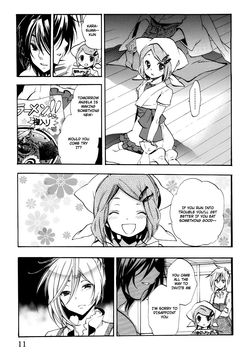 Asu no Yoichi! Chapter 55 page 12 - Chapter 55: A Reason to Smile