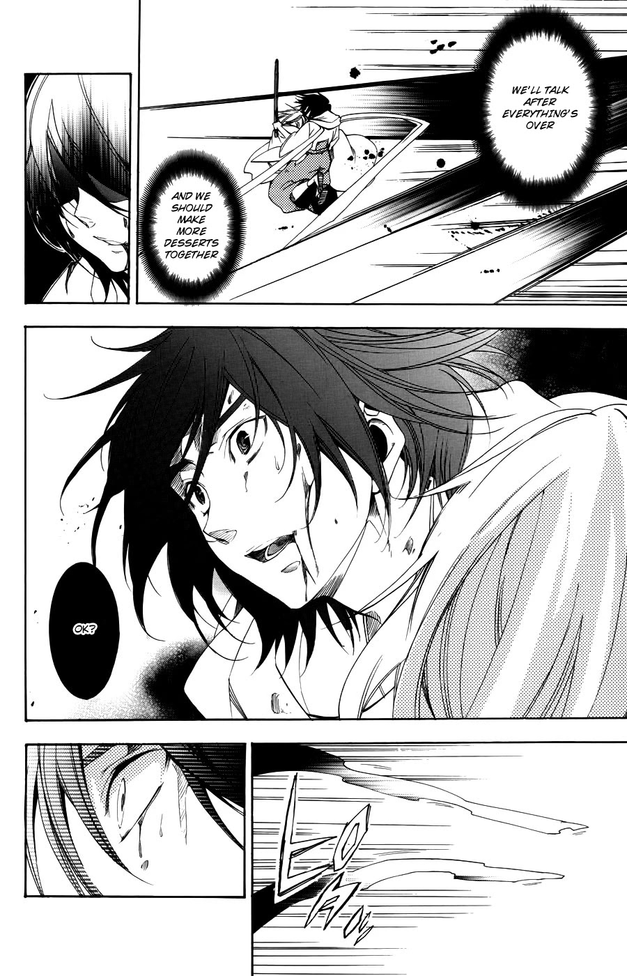 Asu no Yoichi! Chapter 57 page 22 - Chapter 57: One Thread
