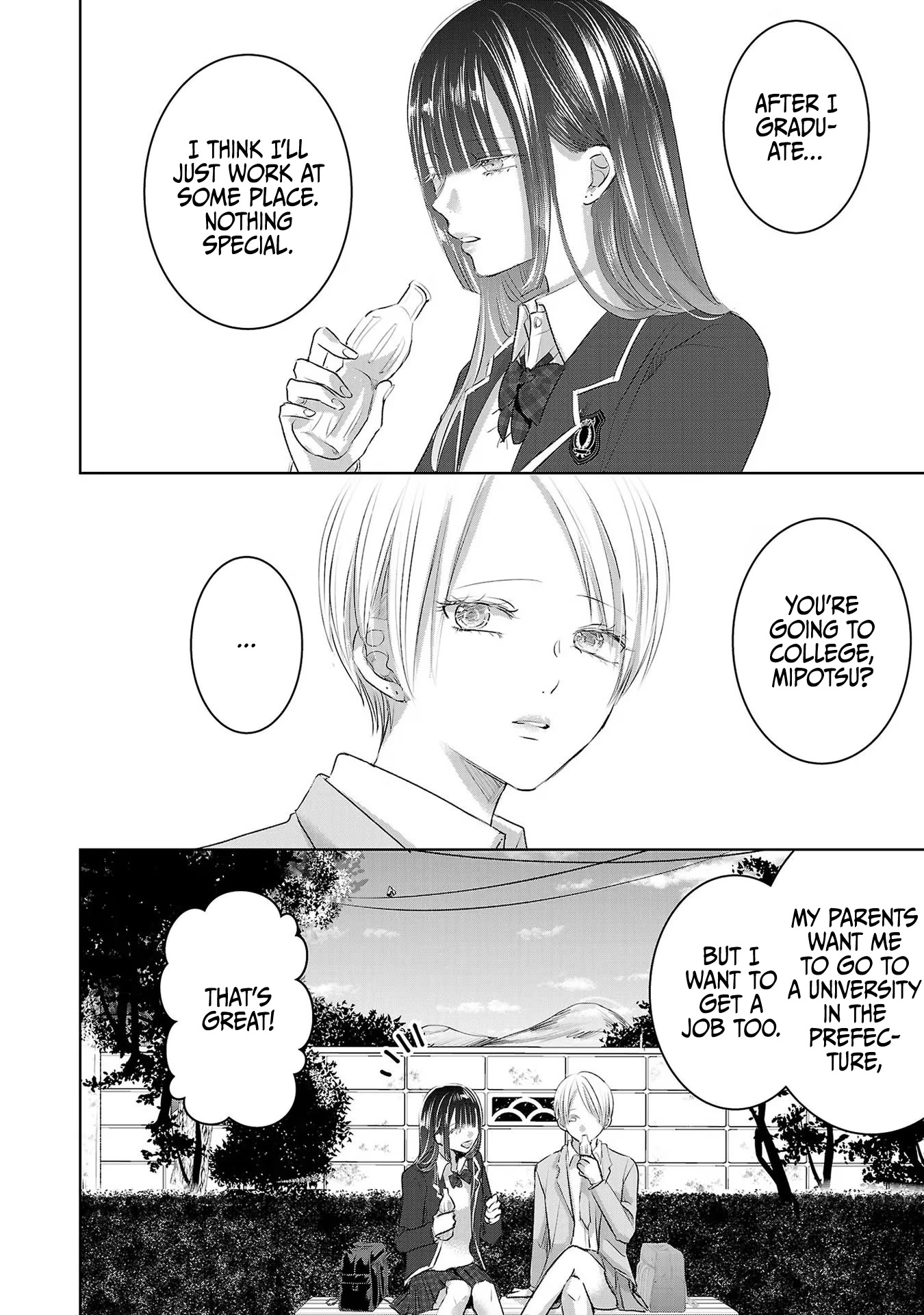 Asu, Watashi wa Dareka no Kanojo Chapter 48 page 11 - Chapter 48