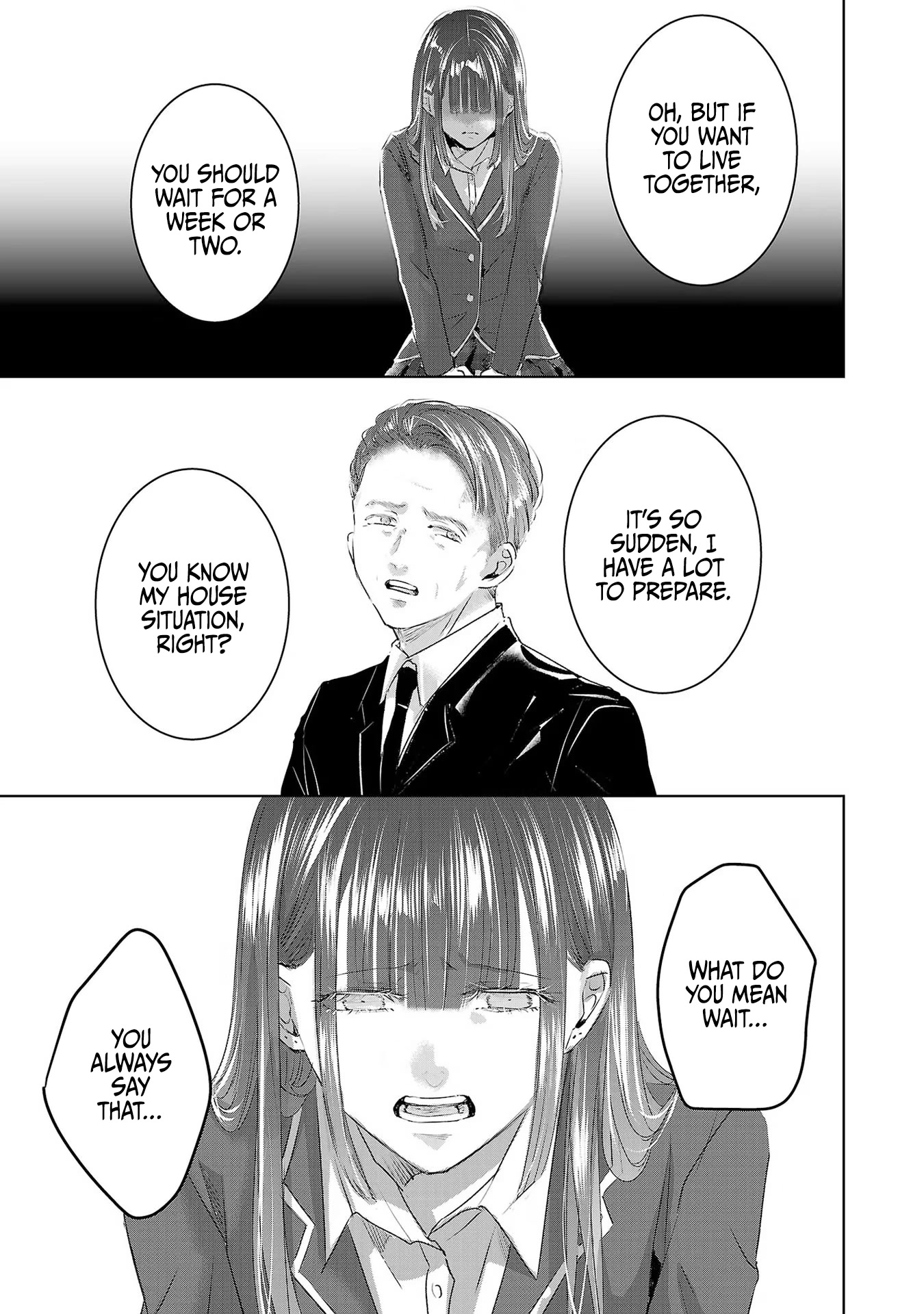 Asu, Watashi wa Dareka no Kanojo Chapter 49 page 34 - Chapter 49