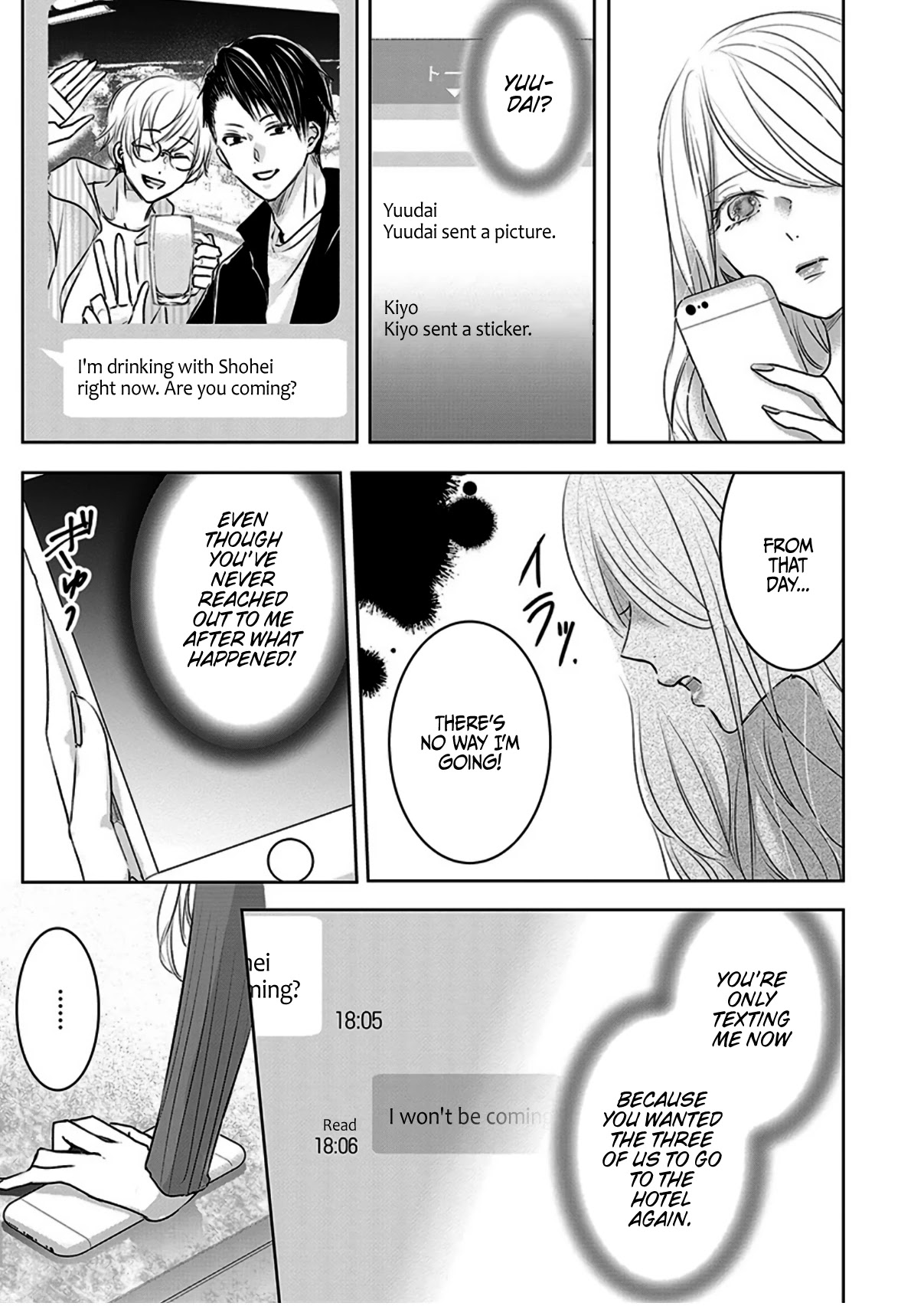 Asu, Watashi wa Dareka no Kanojo Chapter 6 page 8 - Chapter 6