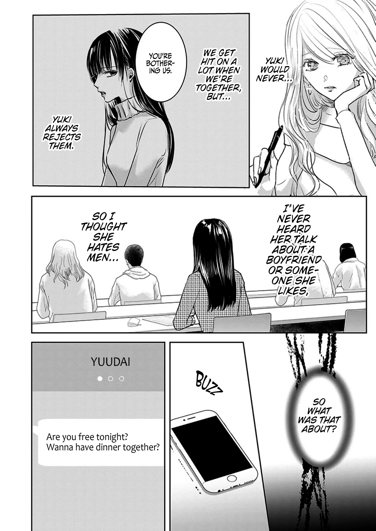 Asu, Watashi wa Dareka no Kanojo Chapter 7 page 2 - Chapter 7