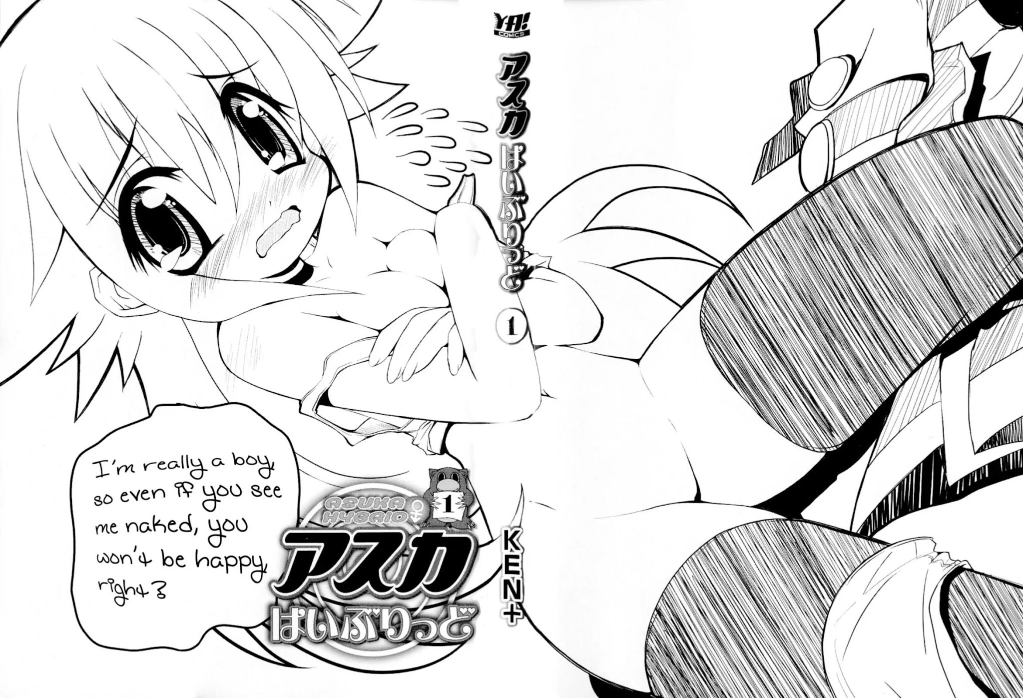 Asuka Hybrid Chapter 1 page 2 - Chapter 1: A boyish girl