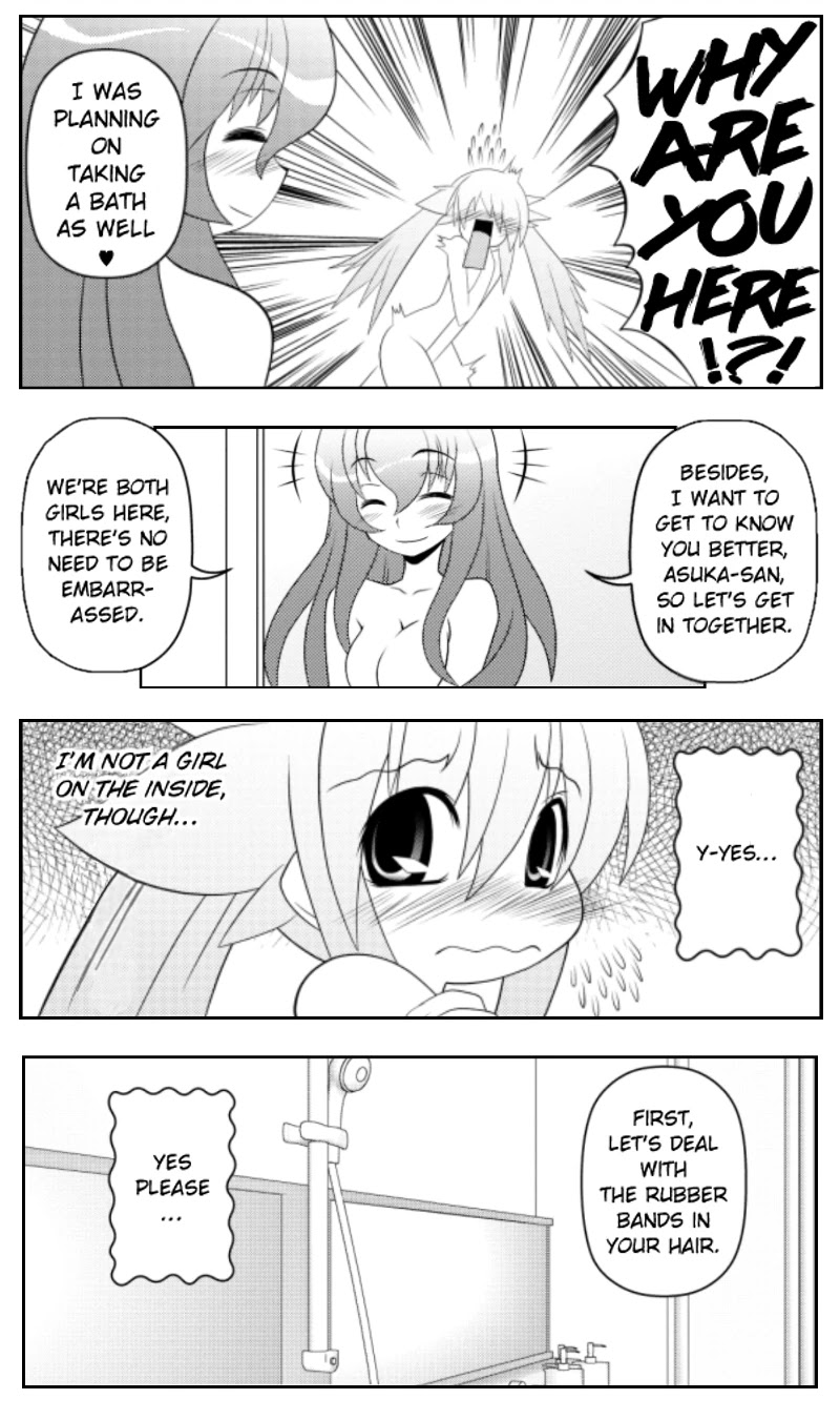 Asuka Hybrid Chapter 19 page 17 - Chapter 19: My First Time Staying Over!?