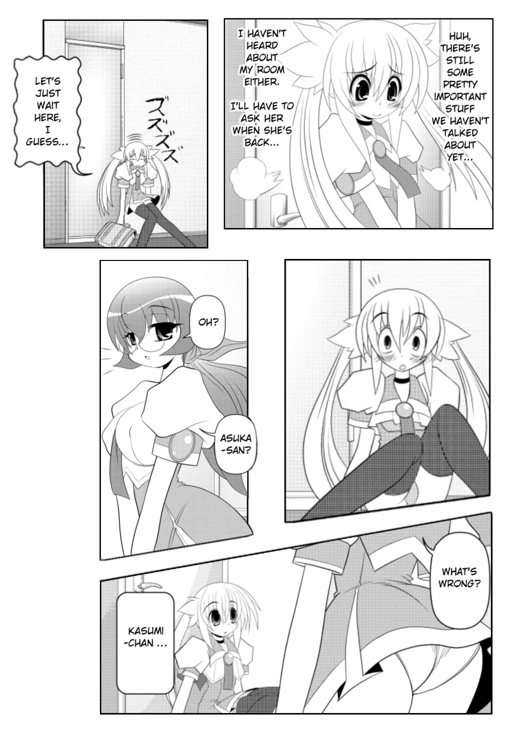 Asuka Hybrid Chapter 19 page 8 - Chapter 19: My First Time Staying Over!?