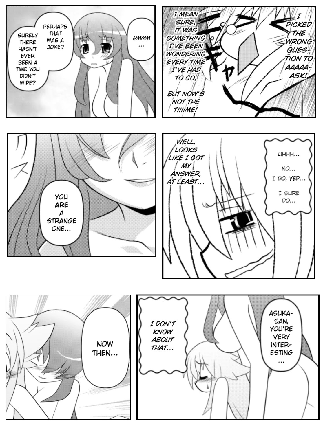 Asuka Hybrid Chapter 20 page 14 - Chapter 20: My First Time Staying Over?! 2