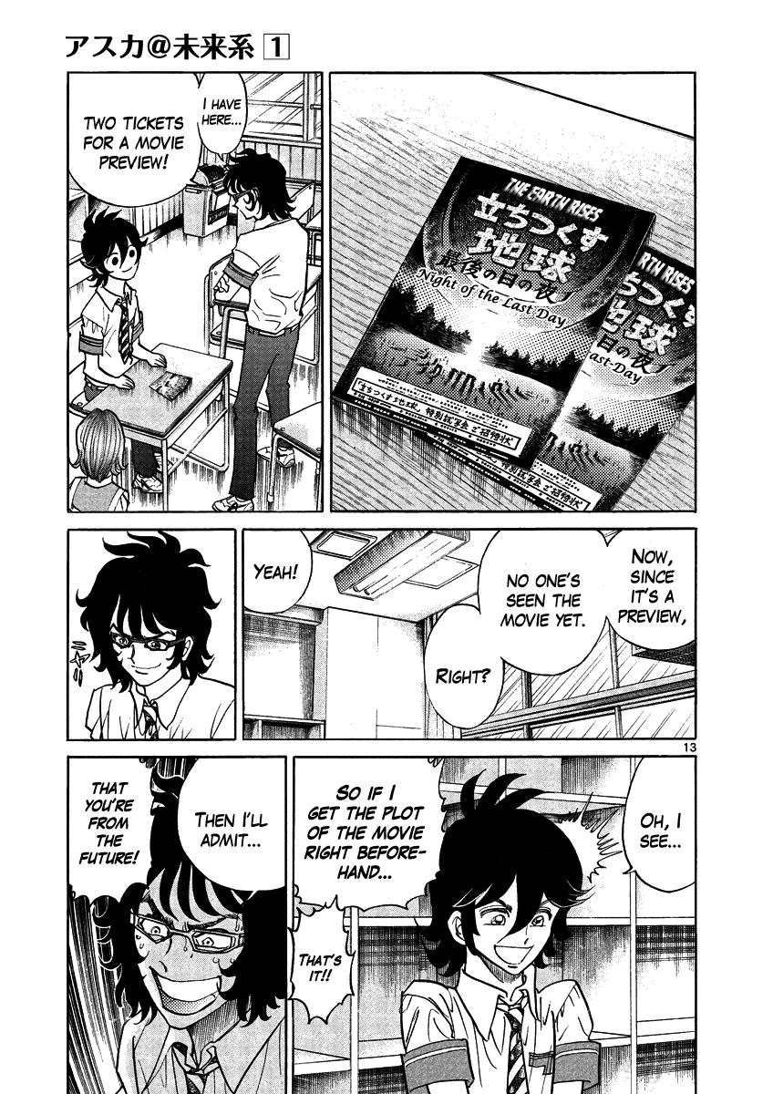Asuka@Future.Come Chapter 1.2 page 17 - Chapter 1 v2 : An Idiot Came from the Future!?
