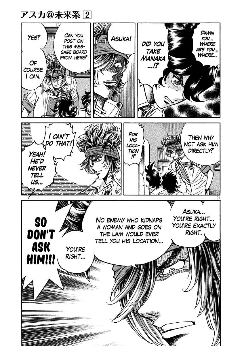 Asuka@Future.Come Chapter 10 page 21 - Chapter 10 : Hojo's Hideout and the Clumsy Man