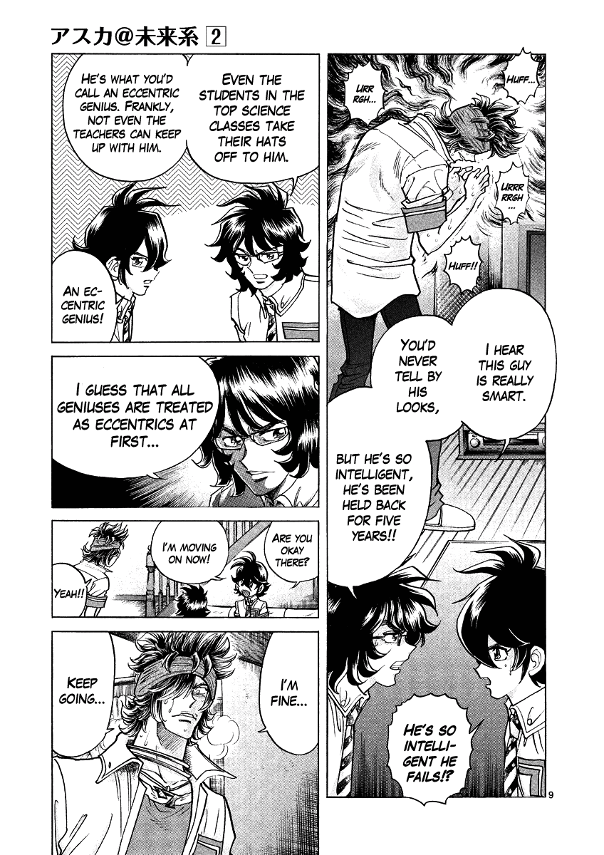 Asuka@Future.Come Chapter 10 page 9 - Chapter 10 : Hojo's Hideout and the Clumsy Man