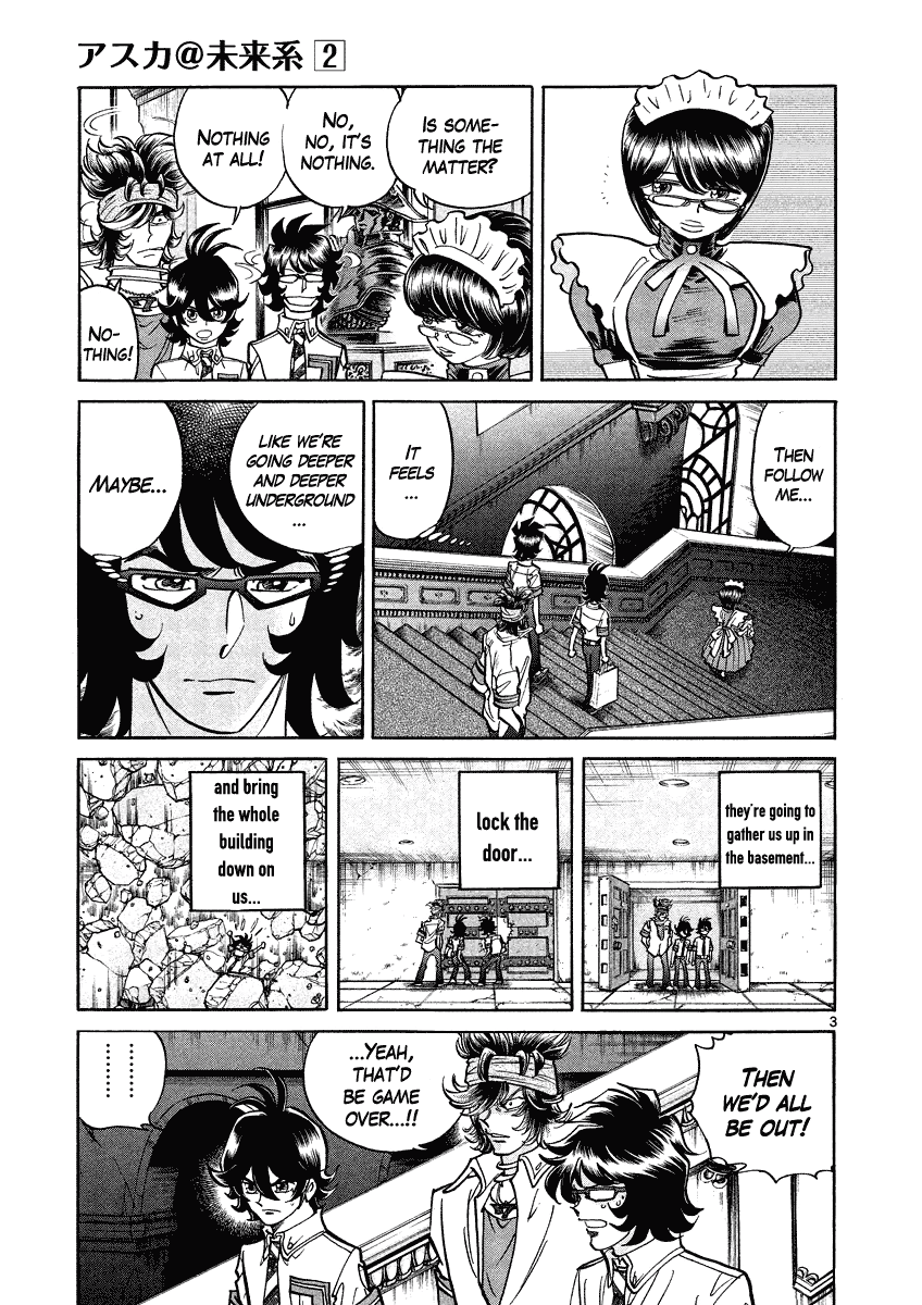 Asuka@Future.Come Chapter 11 page 3 - Chapter 11 : Walk Right Into the Grand Trap!!