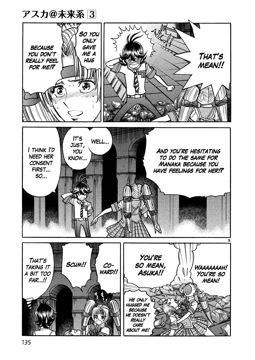 Asuka@Future.Come Chapter 17 page 9 - Chapter 17 : The Man That Settles Everything in Full Throttle Mode