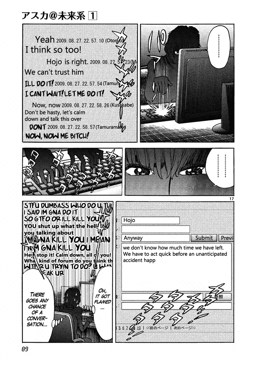 Asuka@Future.Come Chapter 3 page 17 - Chapter 3 : The Third Futurian!!