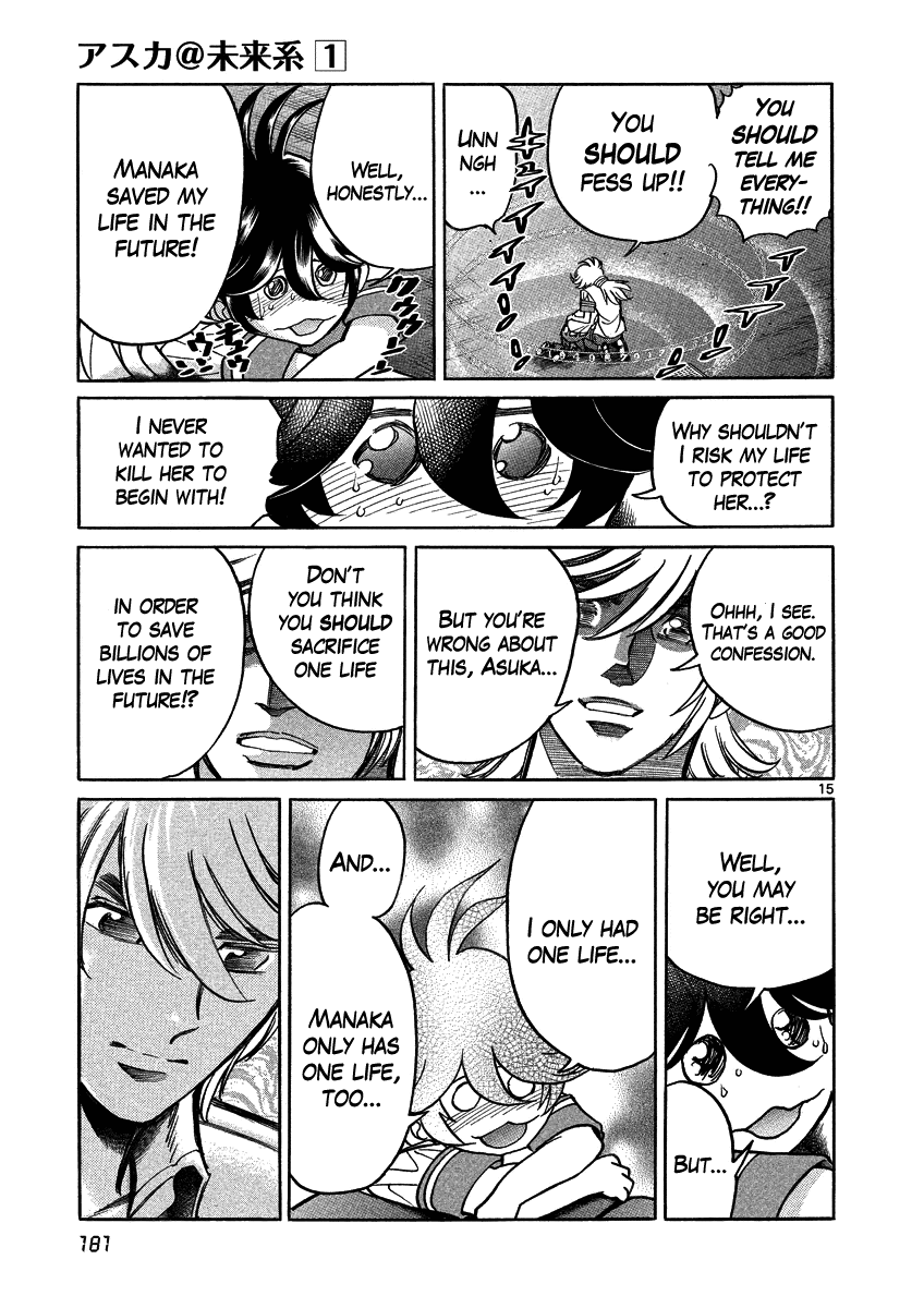 Asuka@Future.Come Chapter 6 page 15 - Chapter 6 : The Guy That Said the Right Thing Leaves Briskly