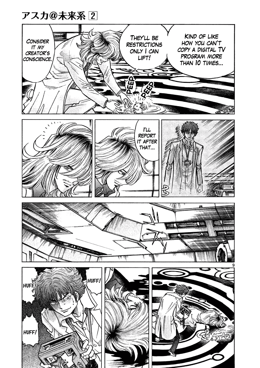 Asuka@Future.Come Chapter 9 page 9 - Chapter 9 : A Meeting of Destiny? Enter Masato!!
