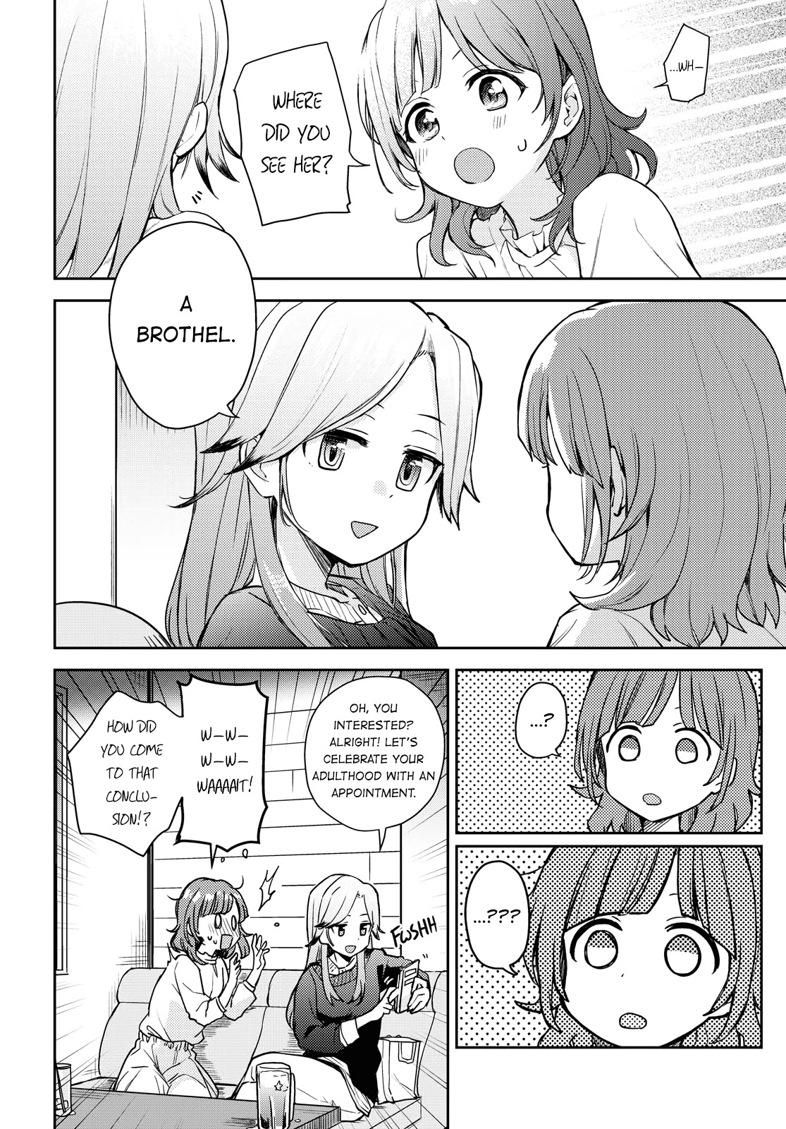 Asumi-chan is interested in Lesbian Brothels! Chapter 1 page 12 - Chapter 1