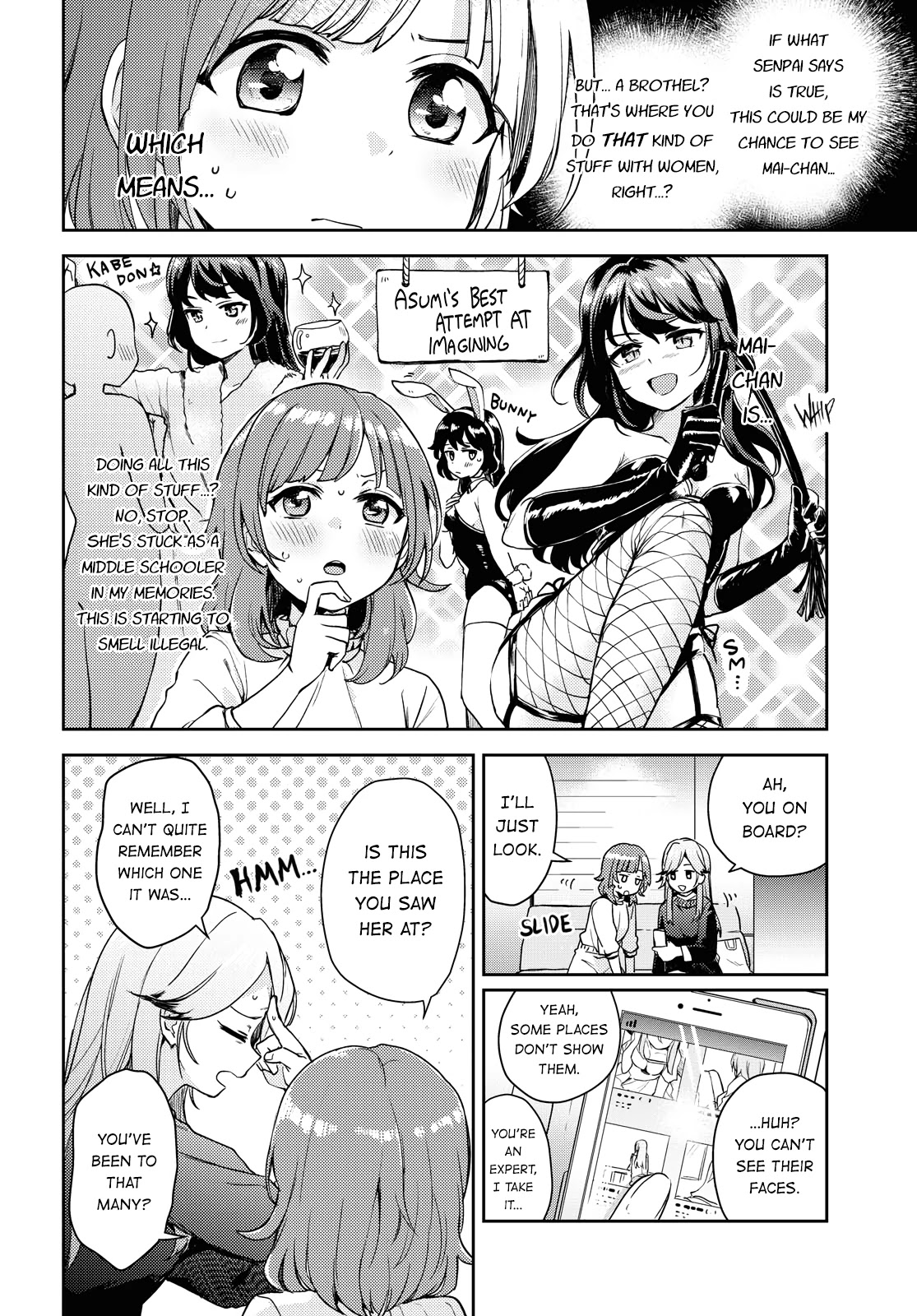 Asumi-chan is interested in Lesbian Brothels! Chapter 1 page 14 - Chapter 1