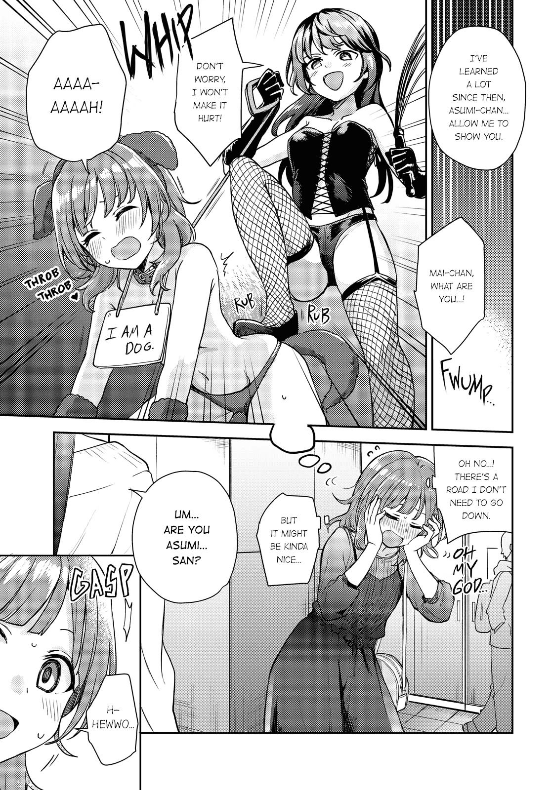 Asumi-chan is interested in Lesbian Brothels! Chapter 1 page 17 - Chapter 1