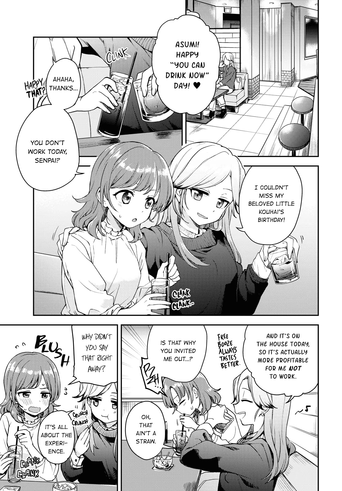 Asumi-chan is interested in Lesbian Brothels! Chapter 1 page 3 - Chapter 1
