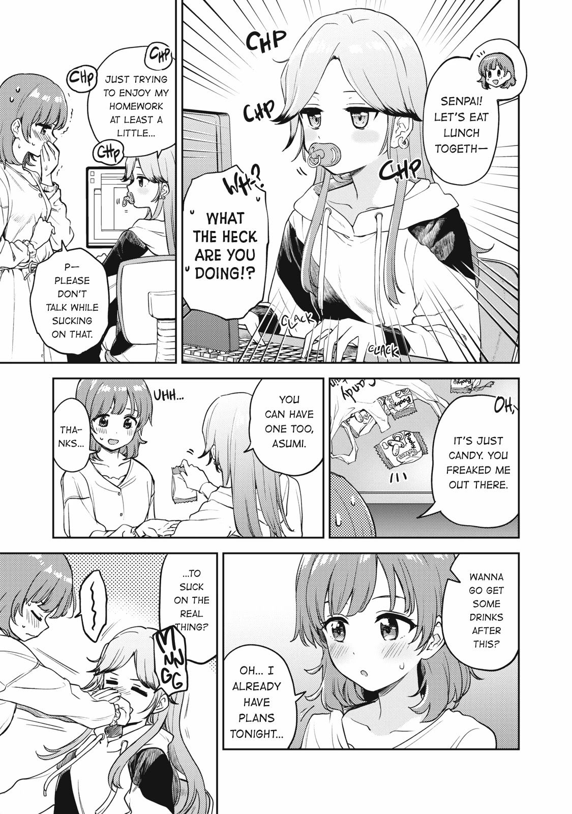 Asumi-chan is interested in Lesbian Brothels! Chapter 10.1 page 1 - Chapter 10.1: Yanmaga Extra