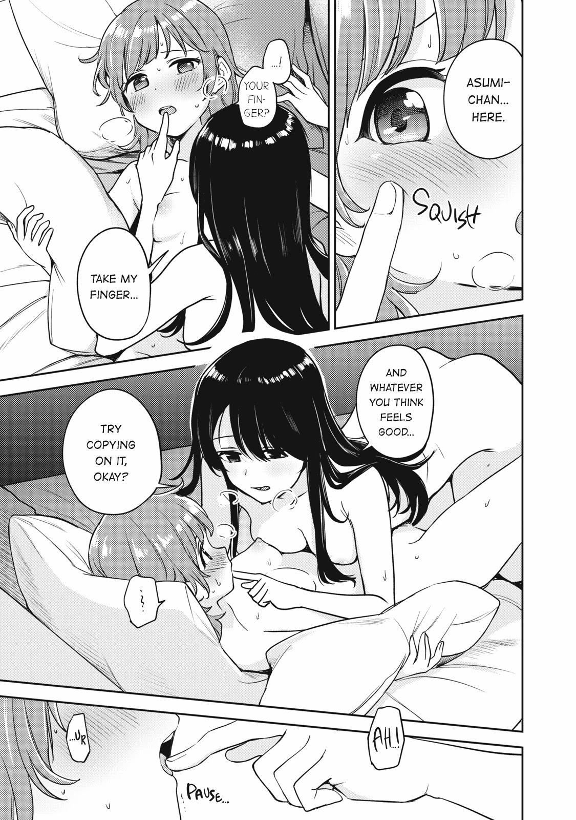 Asumi-chan is interested in Lesbian Brothels! Chapter 10.1 page 11 - Chapter 10.1: Yanmaga Extra