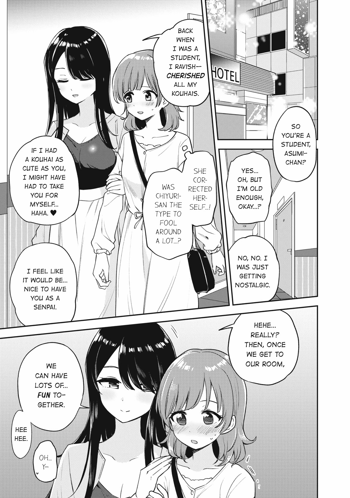 Asumi-chan is interested in Lesbian Brothels! Chapter 10.1 page 3 - Chapter 10.1: Yanmaga Extra