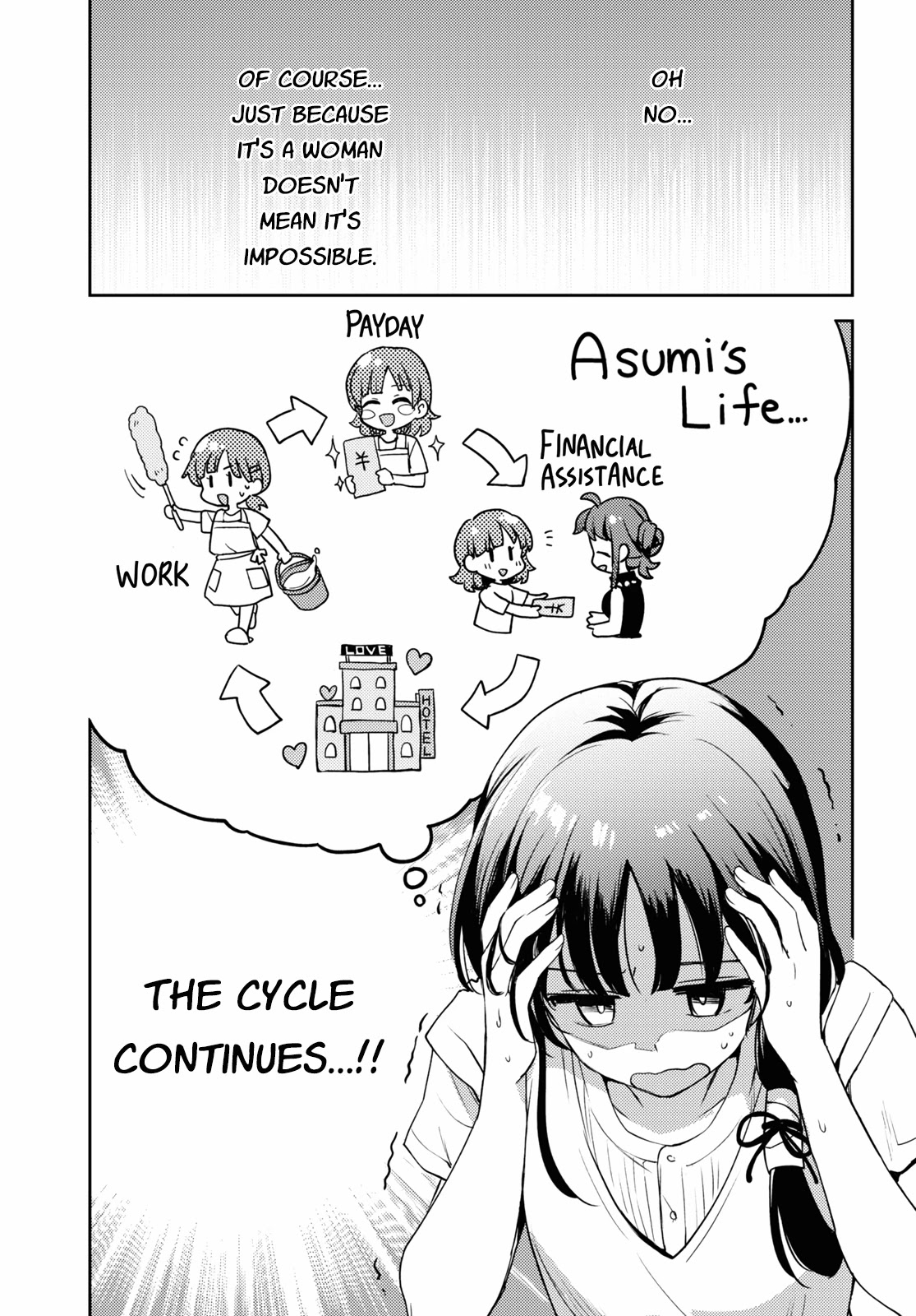 Asumi-chan is interested in Lesbian Brothels! Chapter 12 page 33 - Chapter 12