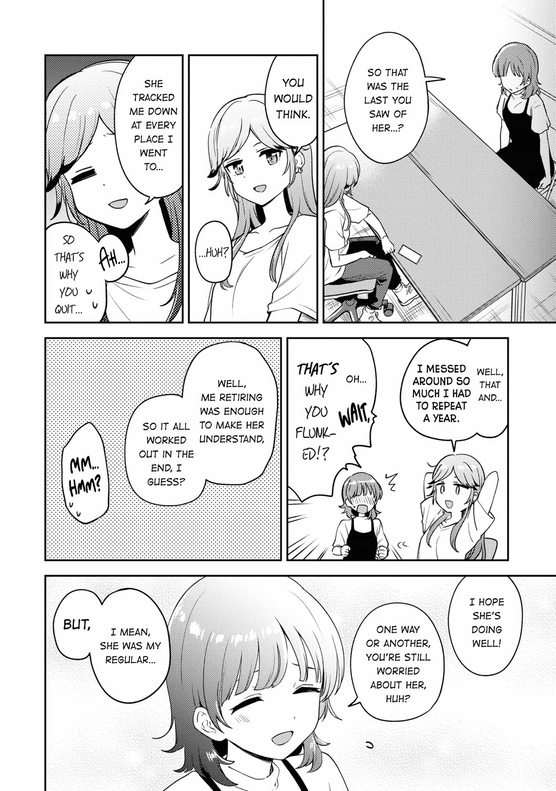 Asumi-chan is interested in Lesbian Brothels! Chapter 13.5 page 9 - Chapter 13.5: Volume 3 Extras